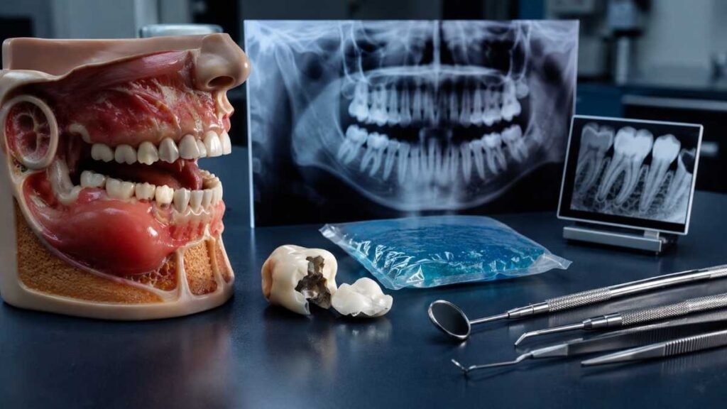 Swelling in the Gums, Face, or Jaw