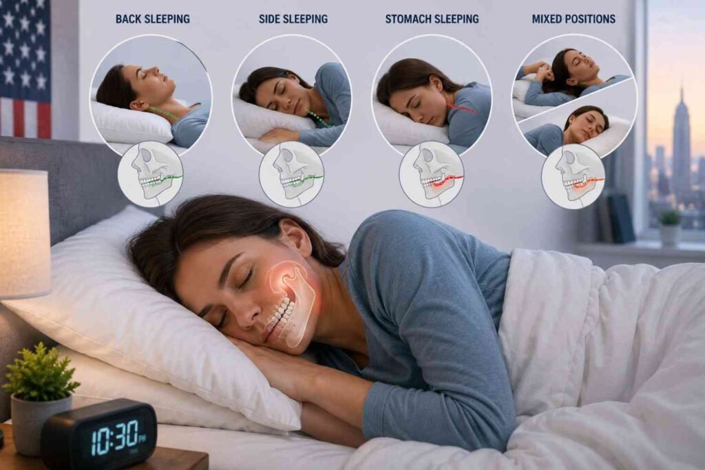 How Different Sleep Positions Affect Your Jaw