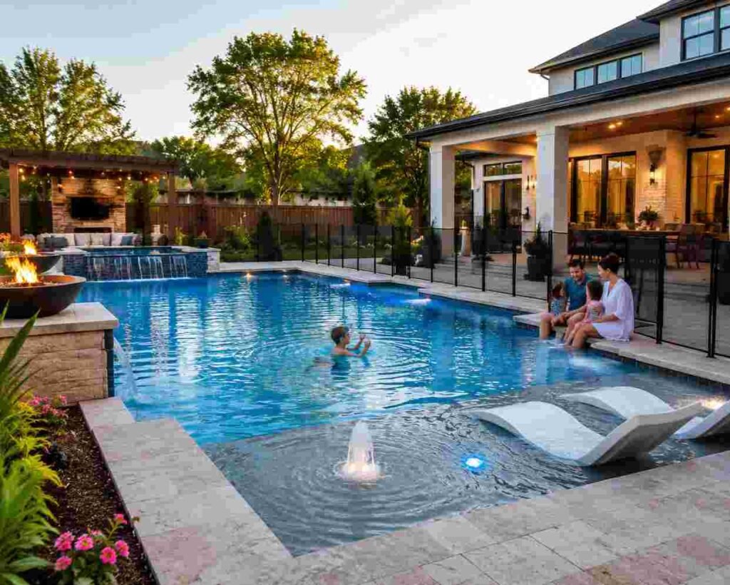 The Best Family Pools Balance Safety, Comfort, and Visual Appeal